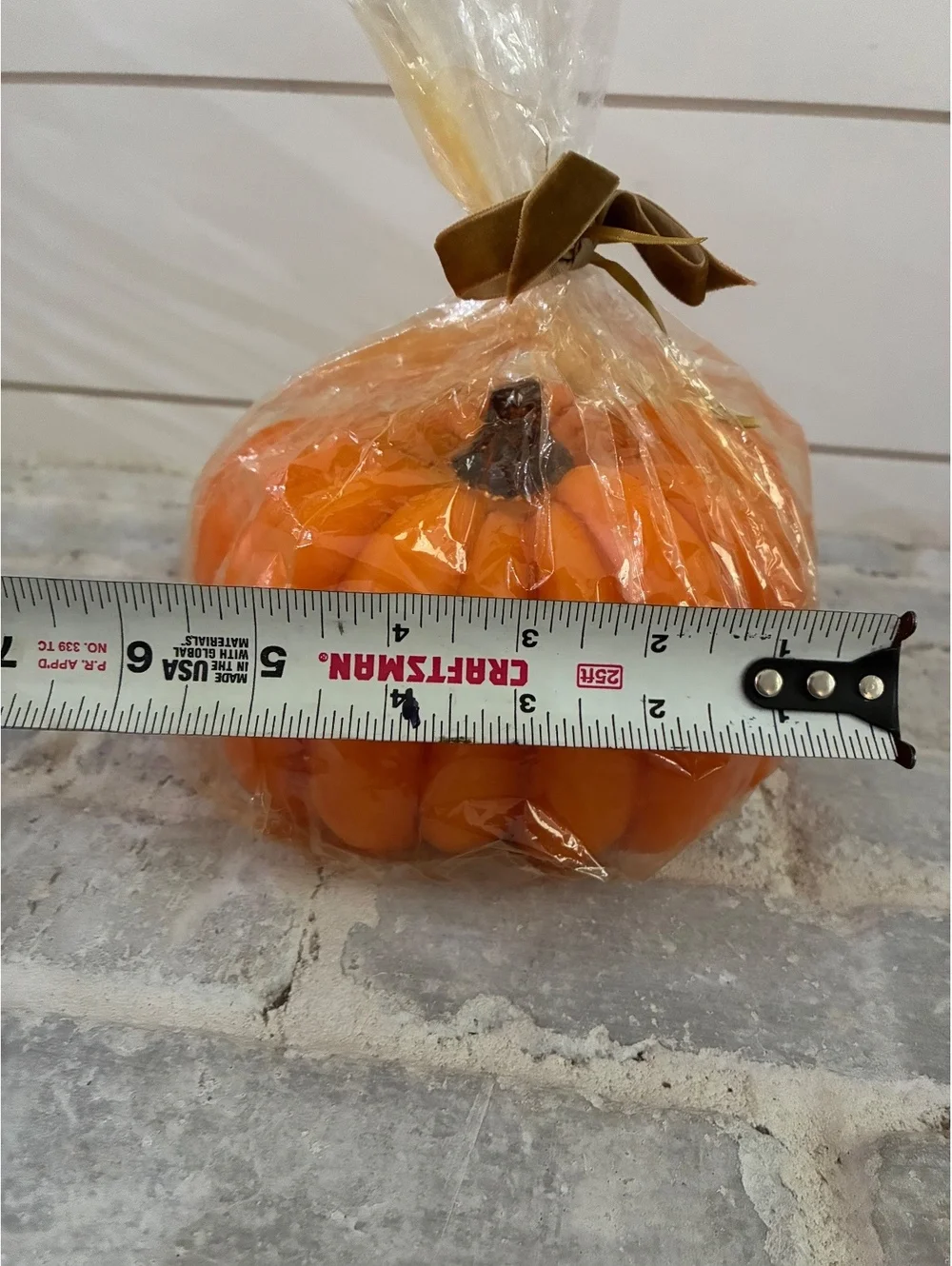 Decorative Artificial Pumpkin New Candle